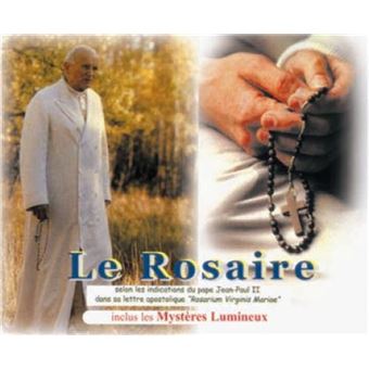 Le rosaire, inclus les mystères lumineux