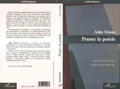 Penser la poésie broché Aldo Trione Achat Livre fnac