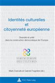 Identités culturelles et citoyenneté européenne