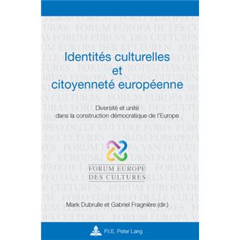 Identités culturelles et citoyenneté européenne