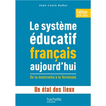 Profession Enseignant Le Système éducatif Français Aujourdhui Livre