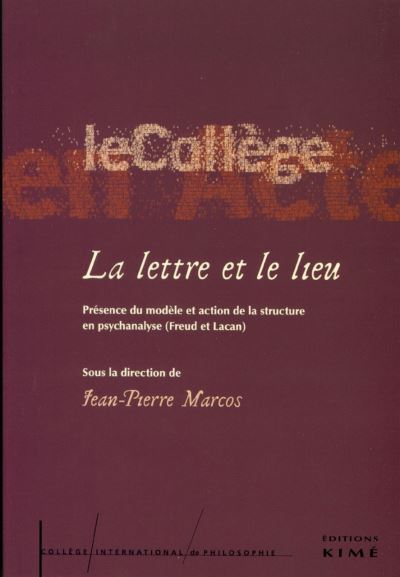 La Lettre et le Lieu
