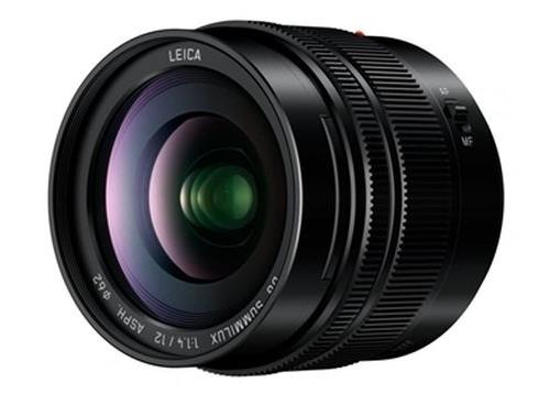 Objectif hybride Panasonic Lumix Leica DG Summilux 12mm f/1.4 ASPH. noir