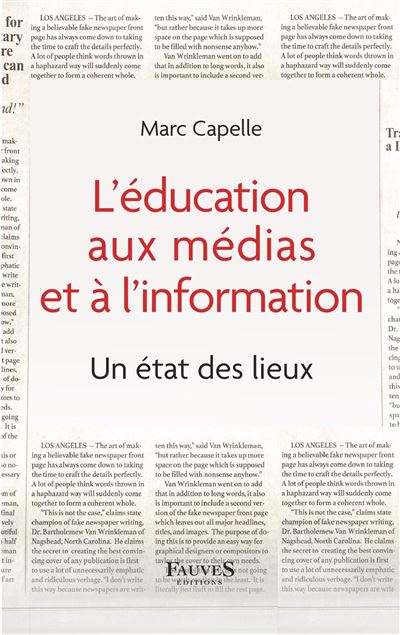 L'Éducation aux médias et à l'information - Marc Capelle - broché