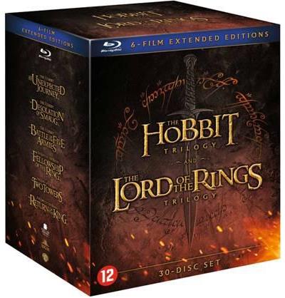 Middle-Earth Trilogies-Extended - NL - Bluray