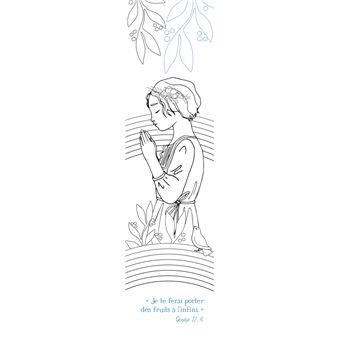 Souvenirs de ma communion - Les marque-pages à colorier