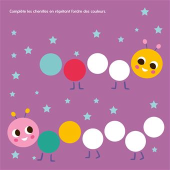 Ma maternelle avec des gommettes
