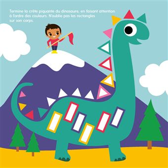 Ma maternelle avec des gommettes
