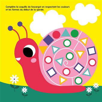 Ma maternelle avec des gommettes