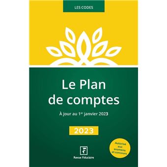 Le Plan de comptes 2023