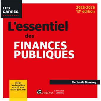 L'essentiel des finances publiques