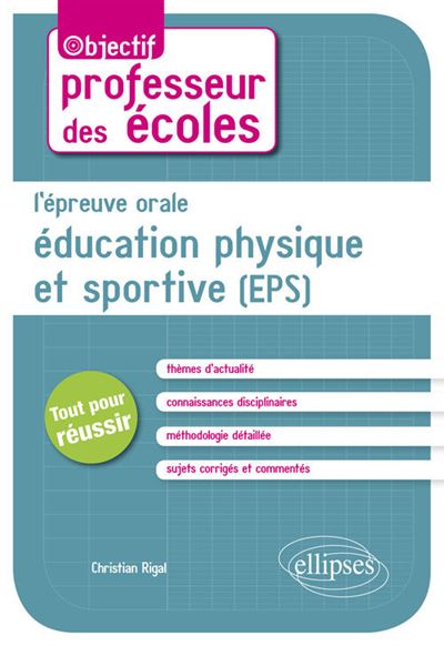 L’epreuve orale d’Education physique et sportive (EPS)