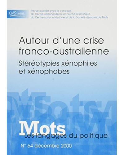 Mots. Les langages du politique, décembre 2000