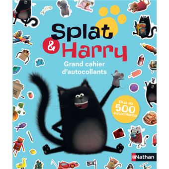 Splat & Harry : Grand cahier d'autocollants