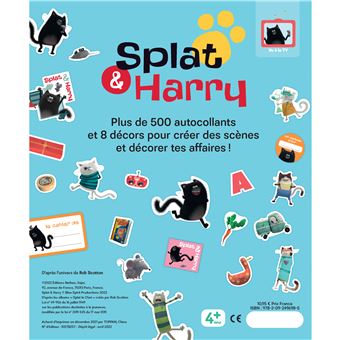 Splat & Harry : Grand cahier d'autocollants