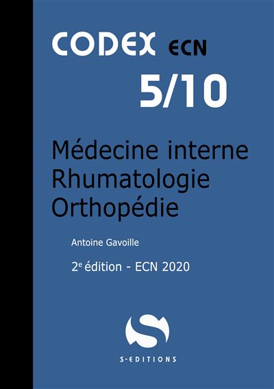 Médecine interne, immunologie, rhumatologie, orthopédie
