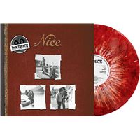Nice Édition Limitée Vinyle Rouge et Noir Marbré