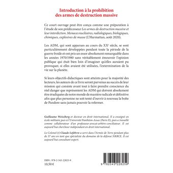 Introduction à la prohibition des armes de destruction massive