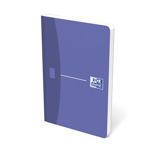 Oxford 39749 Carnet Essentials Agraf&eacute; Plastique Assorties