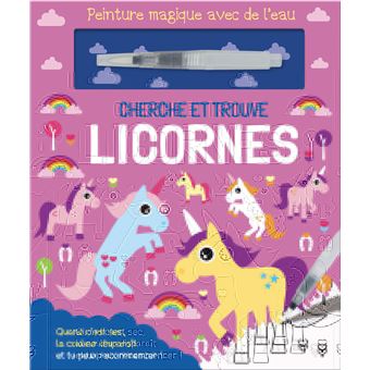 Cherche et trouve -  licornes