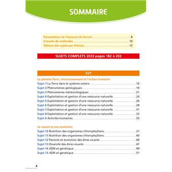 Annales BREVET 2024 - Sciences
