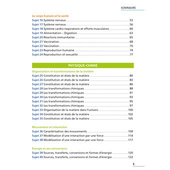 Annales BREVET 2024 - Sciences