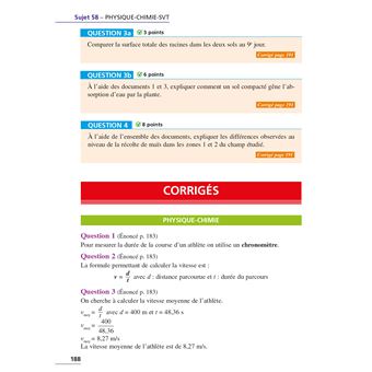 Annales BREVET 2024 - Sciences