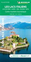 Carte Routière et Touristique Lacs Italiens - Milan Michelin