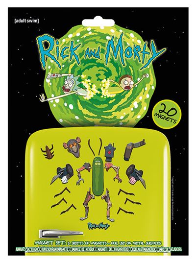 Set aimants Rick et Morty Weaponize The Pickle