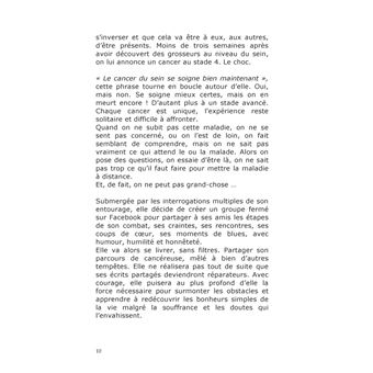 Journal d'une cancéreuse