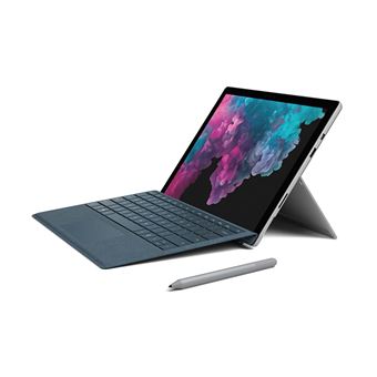 PC Hybride Microsoft Surface Pro 6 12.3" Tactile Intel Core i7 16 Go RAM 1 To SSD Argent