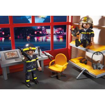 playmobil caserne pompier