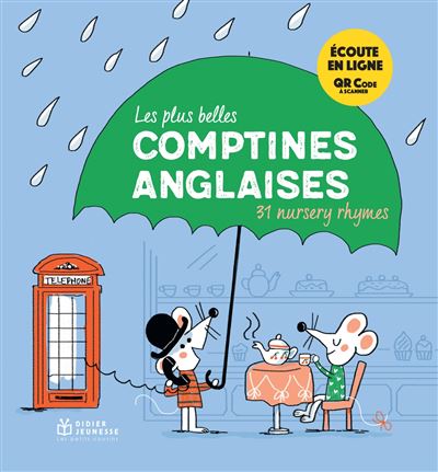 Les plus belles comptines anglaises, livre musical - Jean-François Leroux - cartonné