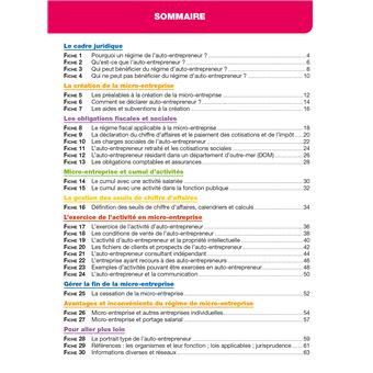 Top actuel Micro-entrepreneur 2023 - 2024