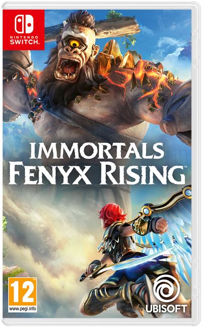 Pochette avant du jeu Immortals Fenyx Rising Nintendo Switch