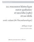 La rencontre historique entre Gadamer et Derrida (1981) et au-delà