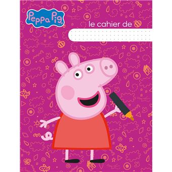 Peppa Pig - Cahier d'écolier