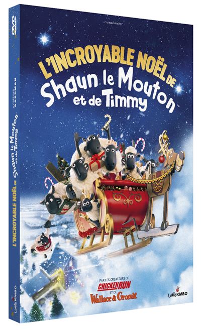 L'Incroyable Noël de Shaun le mouton et de Timmy DVD