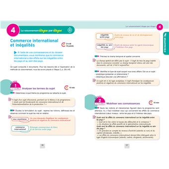 Annales du bac Annabac 2023 SES Tle générale (spécialité)