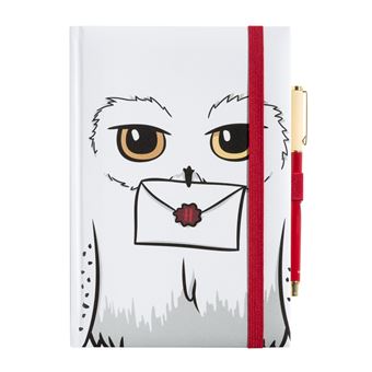 Carnet A5 Premium avec stylo Harry Potter Hedwige