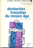 Devinettes françaises du Moyen Age