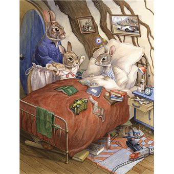Léa Lapin et le concours de cabanes