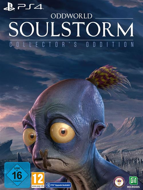 Pochette avant du jeu Oddworld Soulstorm Edition Collector PS4