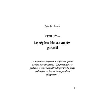 Psyllium - Le régime bio au succès garanti