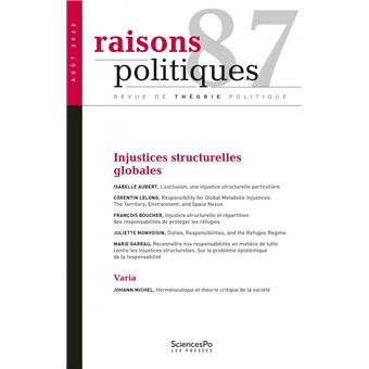 Raisons politiques 87