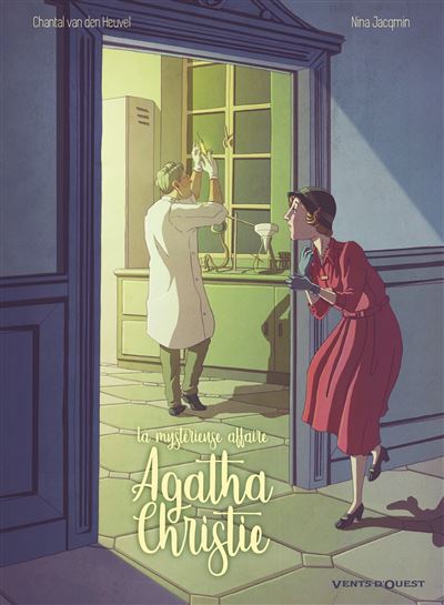 La Mystérieuse affaire Agatha Christie - Chantal Van Den Heuvel - cartonné