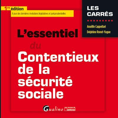 L'essentiel du contentieux de la securite sociale