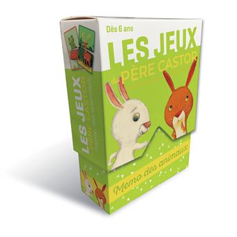 Les jeux du Père Castor - Memo des animaux