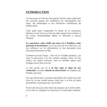 Proposition d'un nouveau modèle intégrant la conscience dans la physique quantique et la cosmologie et permettant leur unification