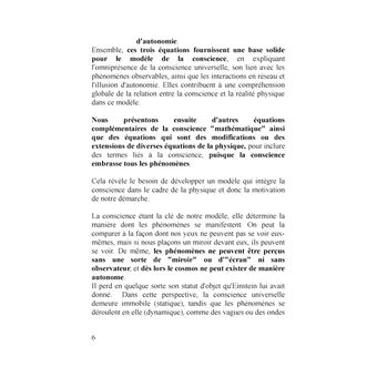 Proposition d'un nouveau modèle intégrant la conscience dans la physique quantique et la cosmologie et permettant leur unification